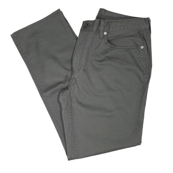 Polo | Grey Stretch Straight Fit Khakis 32x30 - Picture 1 of 5